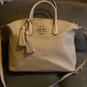 Tory Burch Cream Leather tote